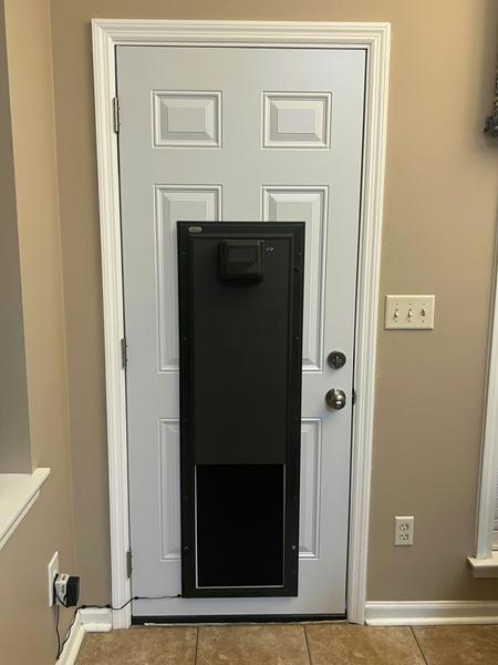 PlexiDor electronic door — interior