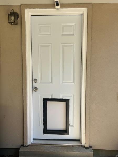 PlexiDor electronic door — exterior