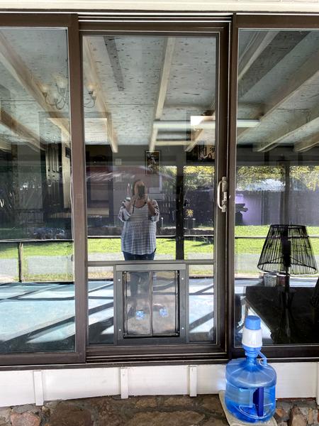 PlexiDor in-glass replacement exterior