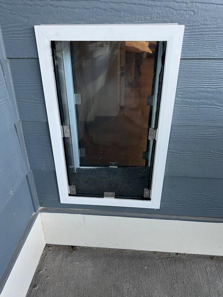 Wall installation Hale navy siding — exterior